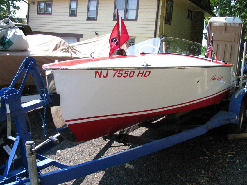 1947 19' Chris Craft Racing Runabout