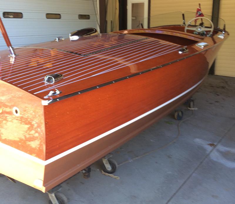 1953 17' Chris Craft Rocket Runabout