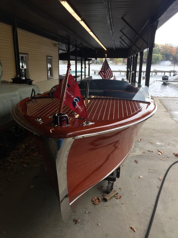 1953 18' Chris Craft Sportsman, 5200 Bottom, Rebuilt KLC 120HP 6 Cylinder Engine