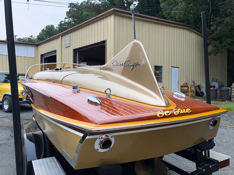 1955 21' Chris Craft Cobra fully restored to factory new...