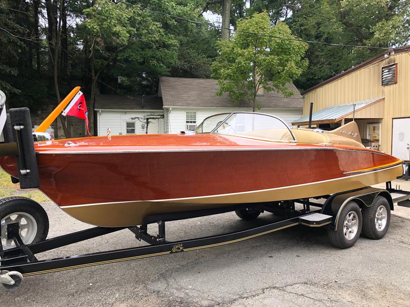 1955 21' Chris Craft Cobra fully restored to factory new...