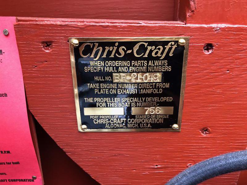 1955 21' Chris Craft Cobra fully restored to factory new...